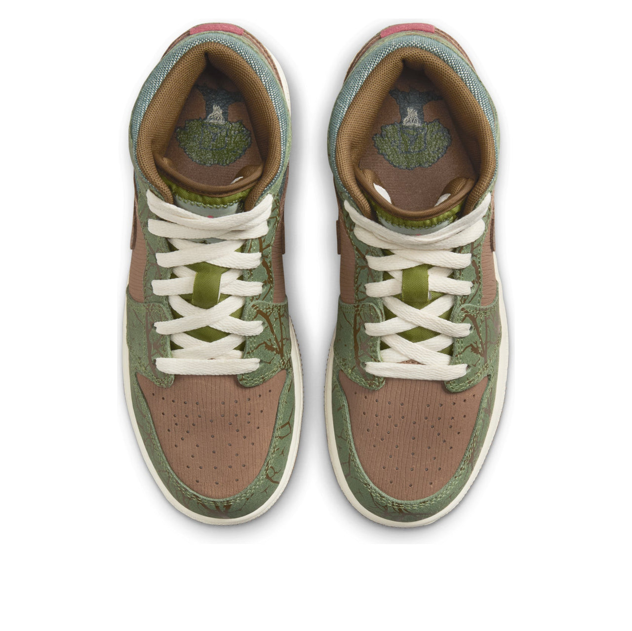 (GS) Air Jordan 1 Mid 'Treeline' FQ8101-200