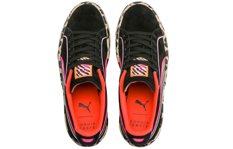 (WMNS) PUMA Sophia Webster x Suede 'Black' 370117-01