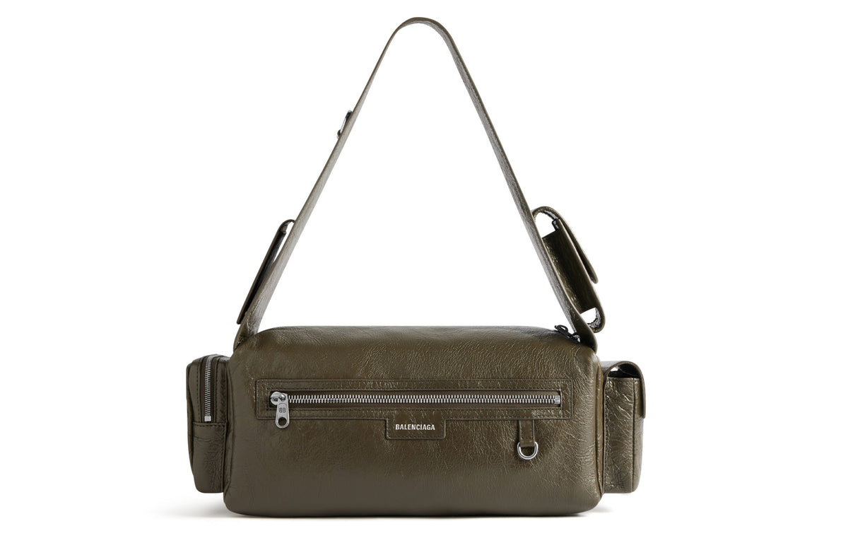 Balenciaga Superbusy Small Sling Bag 'Dark Green' 702167210C83503