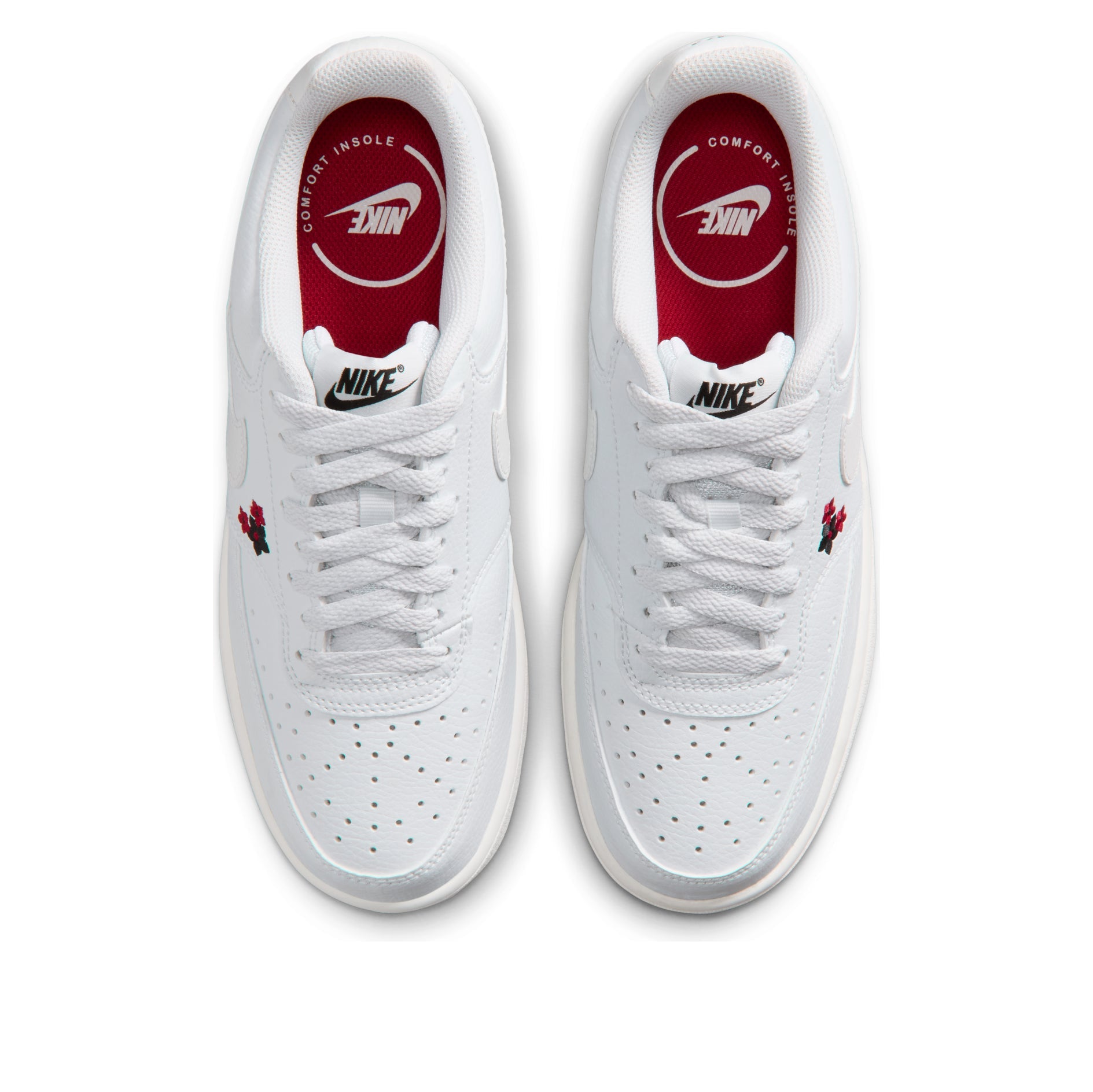 (WMNS) Nike Court Vision Low SE 'Off White Tough Red' IV5530-100