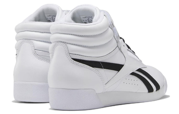 (WMNS) Reebok Freestyle High 'White Black' DV7769