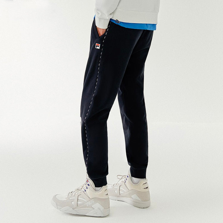 FILA Letter Logo Printed Sweatpants Black T11M042604F-BK