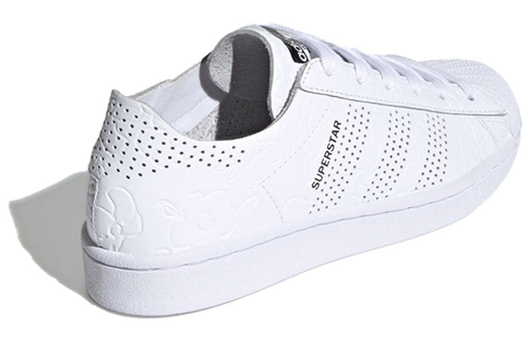 (WMNS) adidas originals Superstar Floral 'White' FW3555
