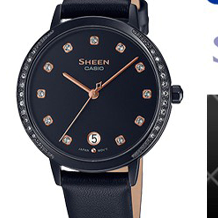 CASIO SHEEN Series Wrist Black Analog SHE-4056BL-1A