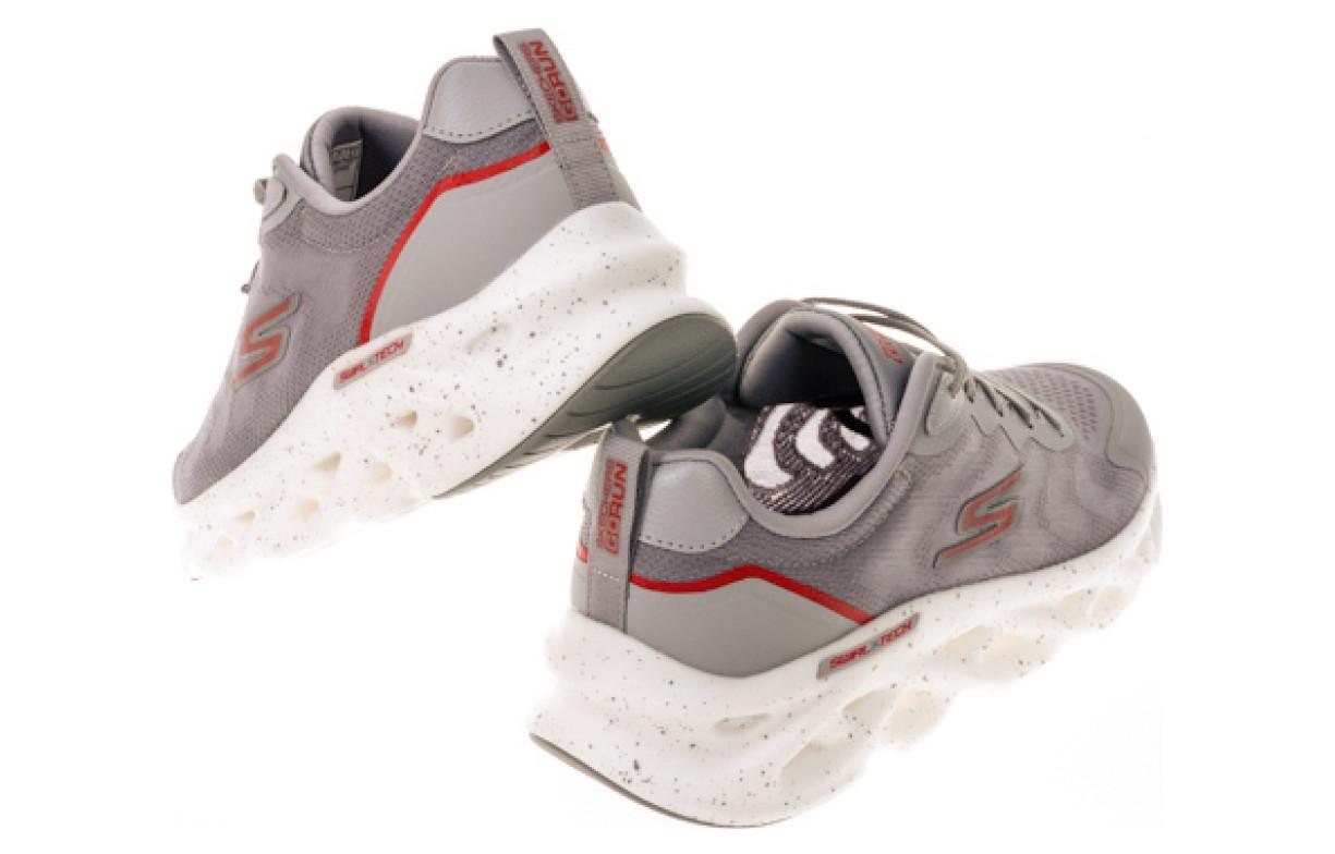 Skechers GO RUN Swirl Tech 'Grey Purple' 220546-LTGY