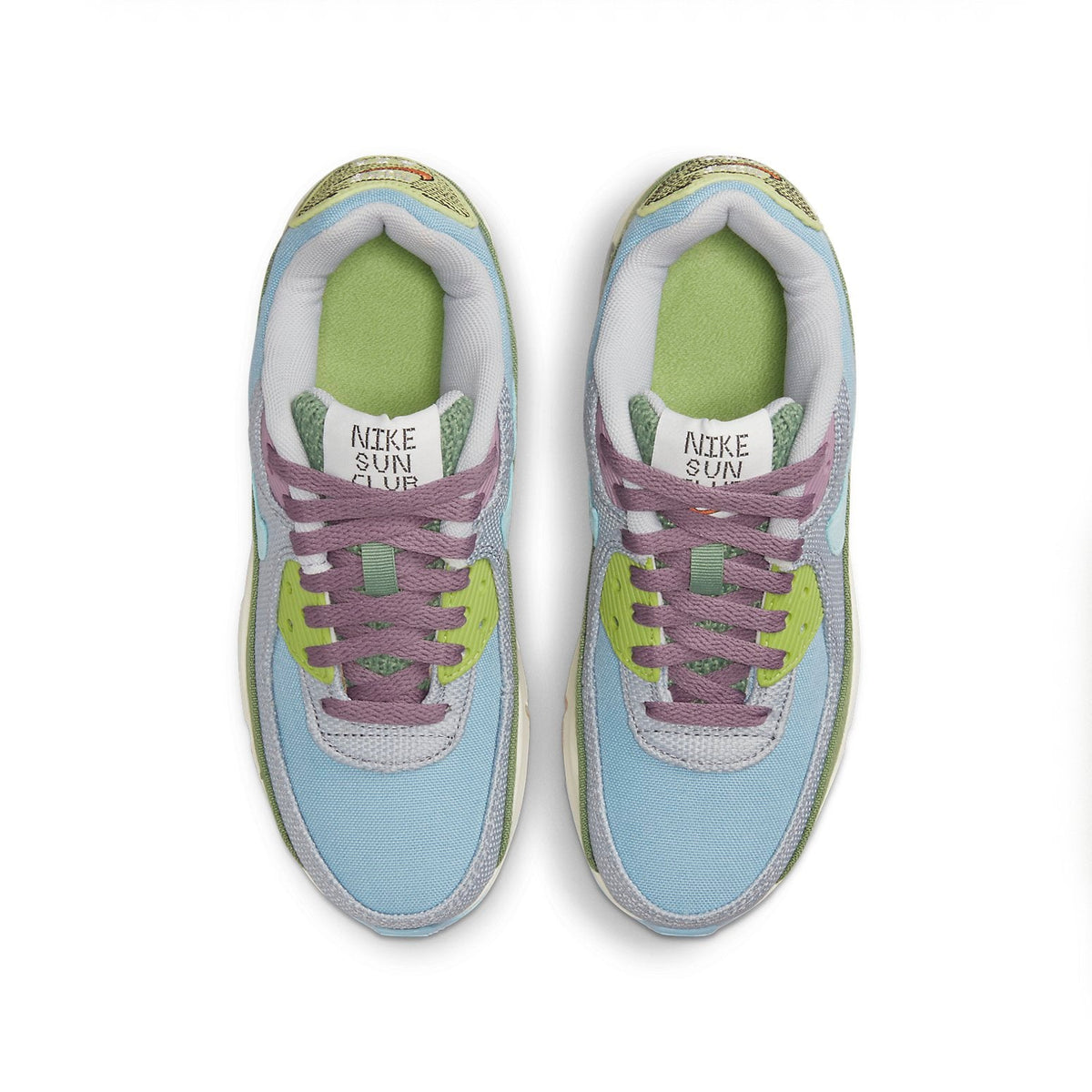 (GS) Nike Air Max 90 SE 'Sun Club - Worn Blue Treeline' DQ4016-400