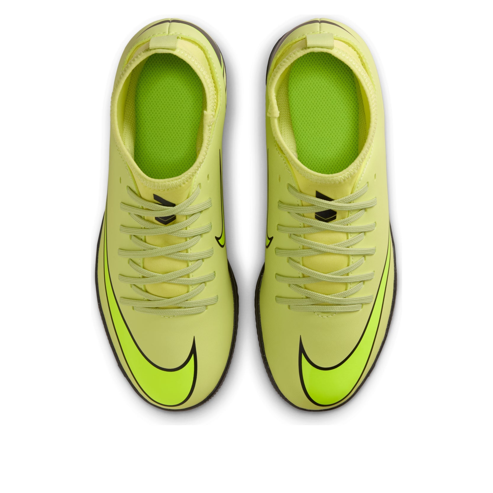 (GS) Nike Jr. Mercurial Superfly 10 Club IC 'Limelight Hyper Crimson Volt' FQ8320-300