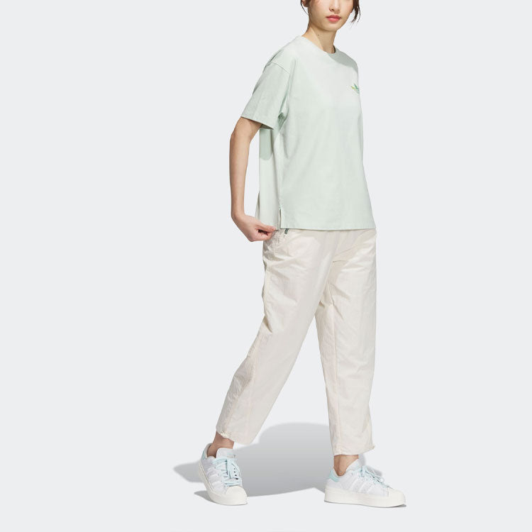(WMNS) adidas originals Short Sleeve T-Shirt 'Green' IK8627