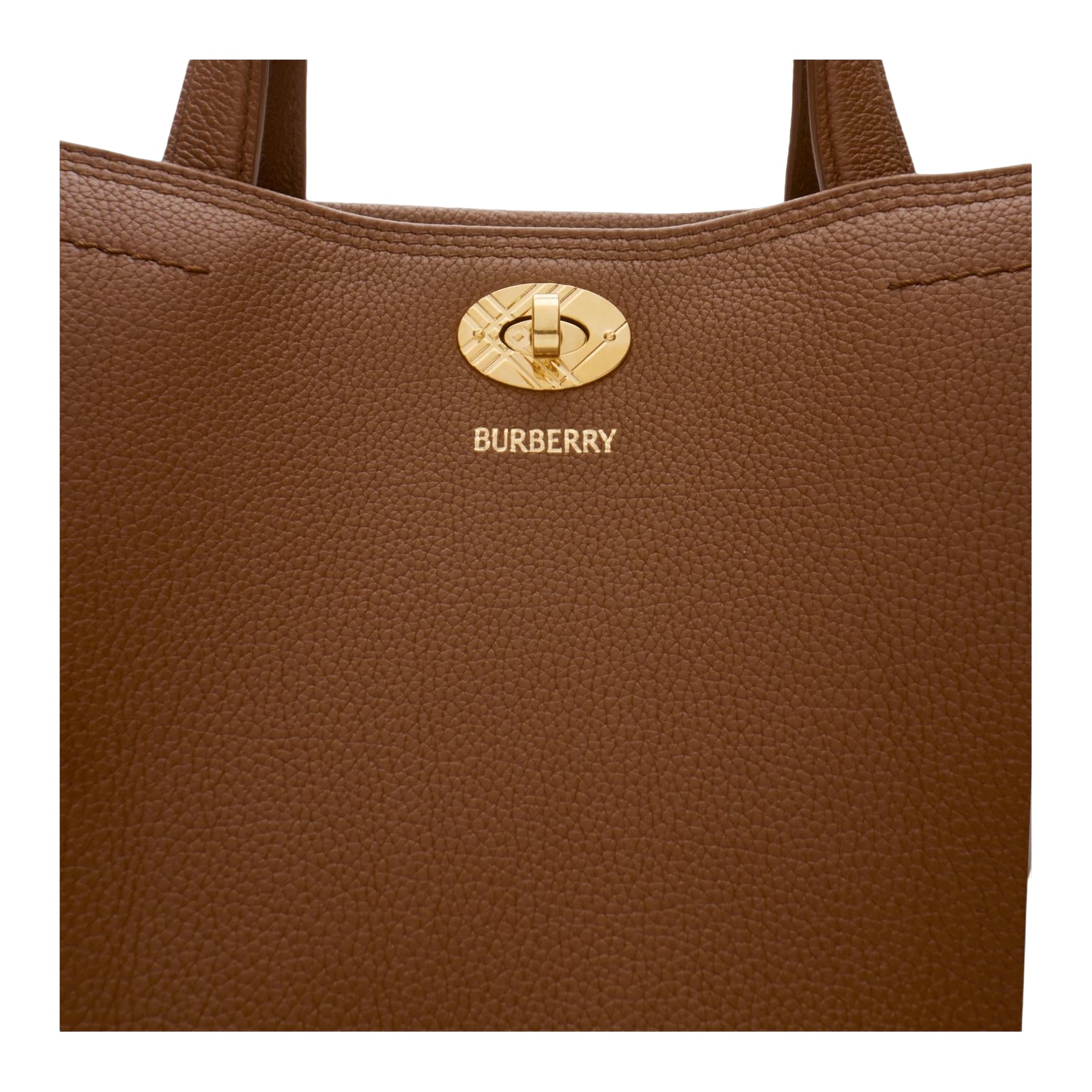 (WMNS) Burberry Small Cotswolds Check Tote 'Hazel Brown' 81290611