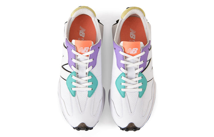 (WMNS) New Balance 327 'White Yellow Purple' WGS327MU