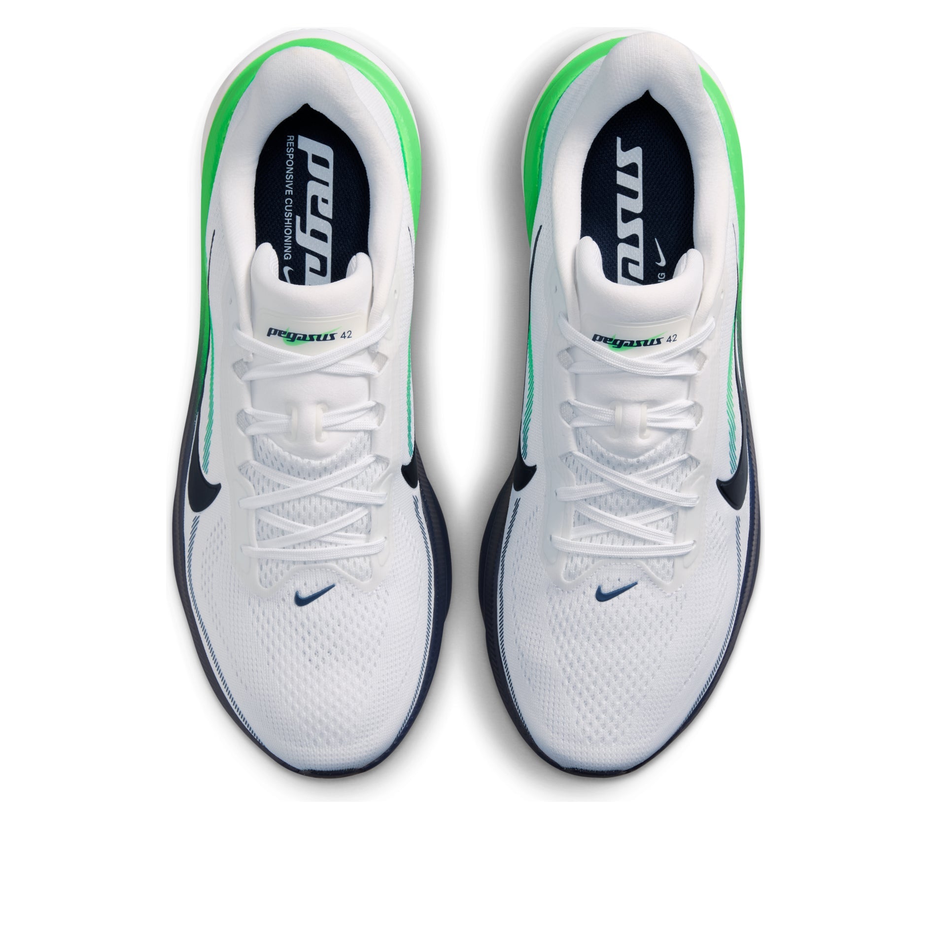 Nike Air Zoom Pegasus 42 'White Navy Green Spark' IB1873-107