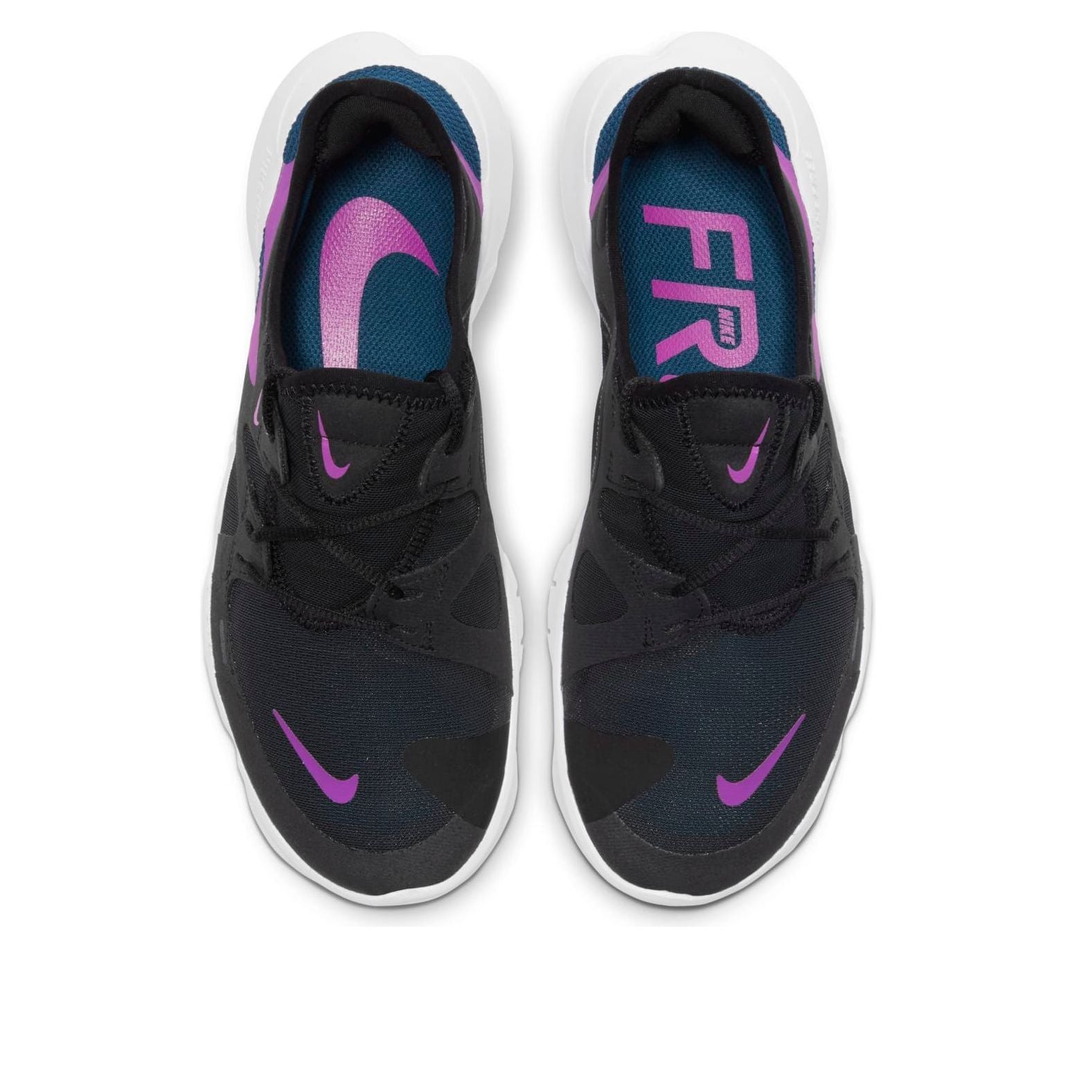 (WMNS) Nike Free RN 5.0 'Black Vivid Purple' AQ1316-009