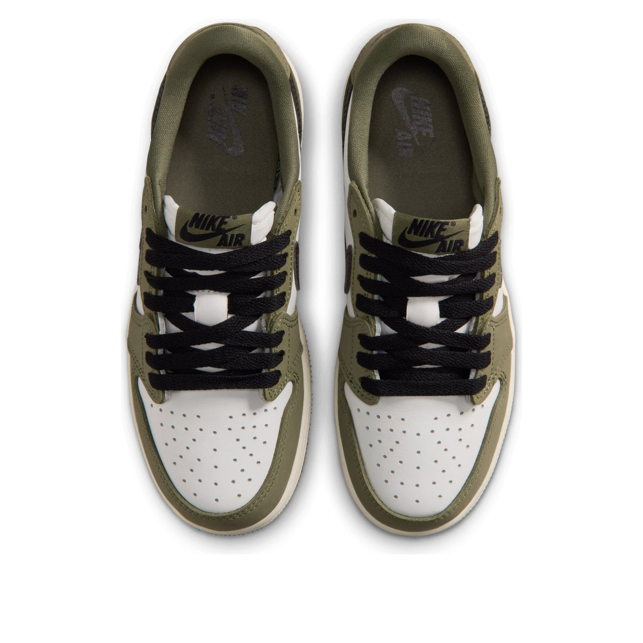 (GS) Air Jordan 1 Retro Low OG 'Medium Olive' HQ6999-200