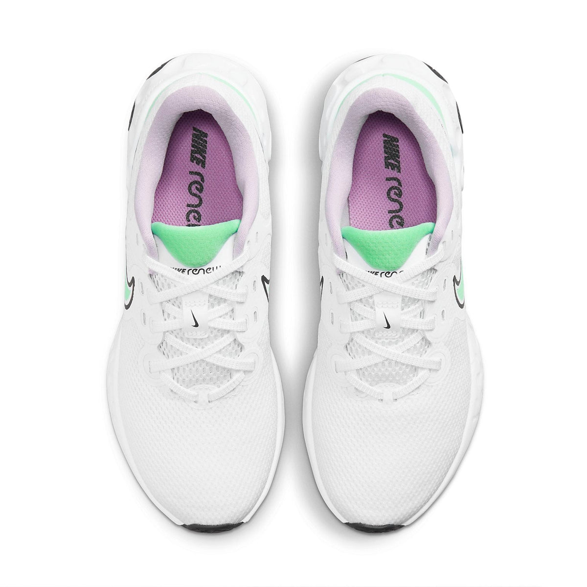 (WMNS) Nike Renew Ride 2 'White Green Glow' CU3508-107