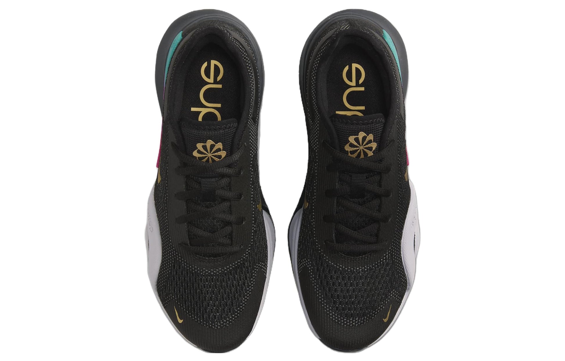 (WMNS) Nike Air Zoom SuperRep 4 Next Nature Premium 'Black Fireberry Gold' FB7154-001