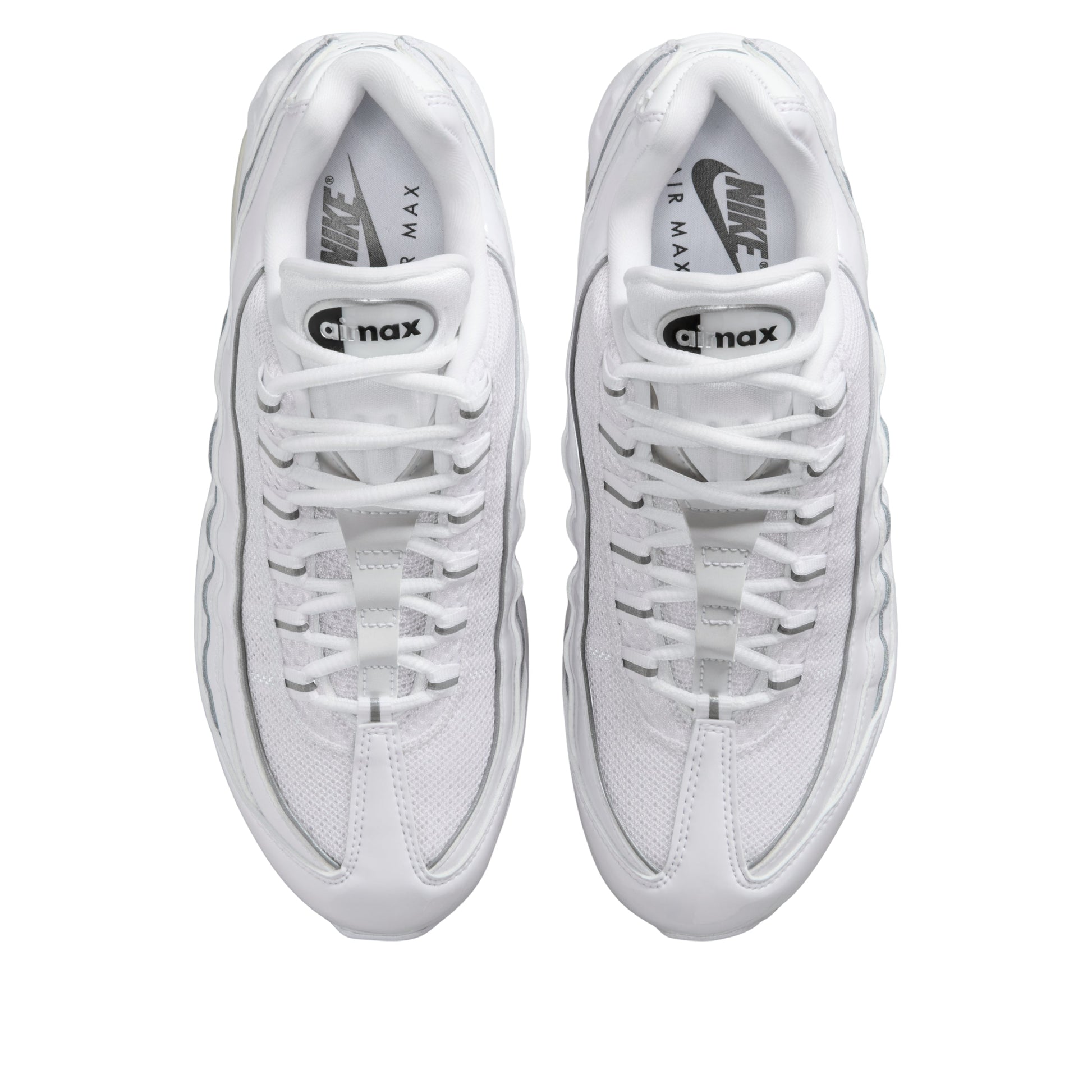 (WMNS) Nike Air Max 95 Big Bubble 'White Black Reflective Silver' IB6397-100