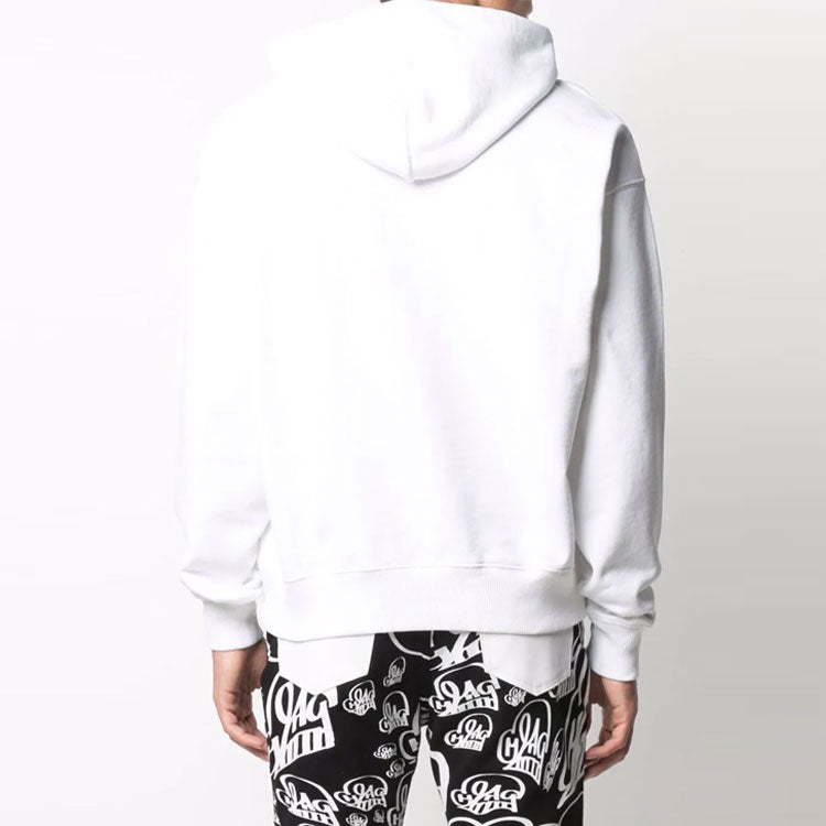 Men's Off-White FW21 Logo White OMBB085F21FLE0010110