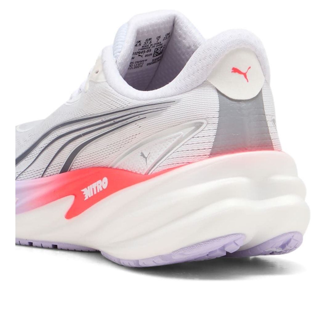 (WMNS) PUMA Velocity Nitro 5 'White Ultra Red' 312945-05
