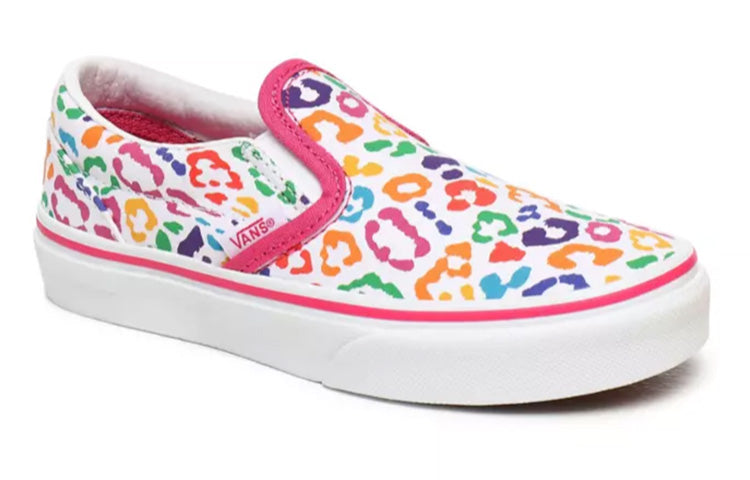 Vans Kid's Rainbow Leopard Classic Slip-on Multicolor VN0A4UH8WKV