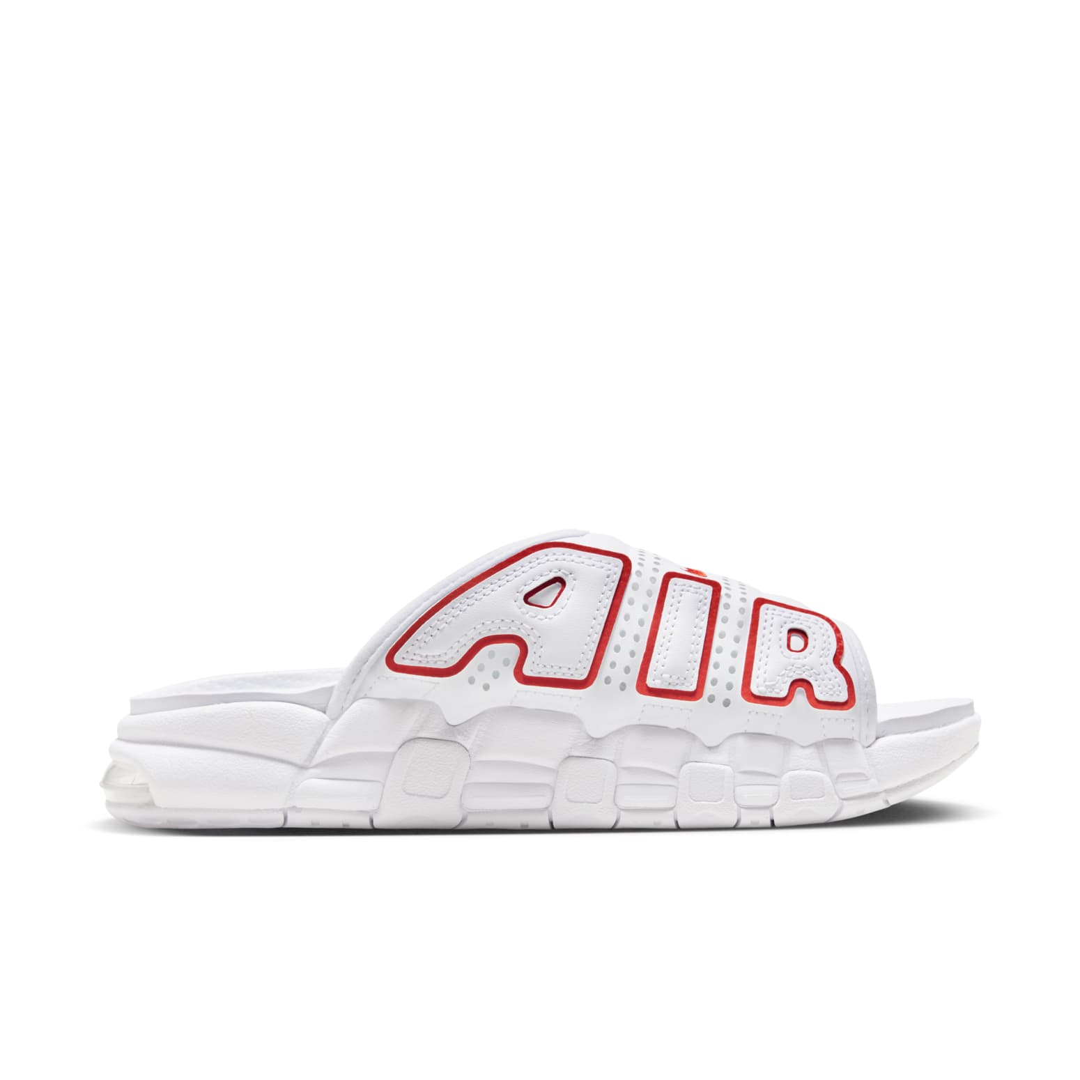 (WMNS) Nike Air More Uptempo 'White Red' FD9885-100