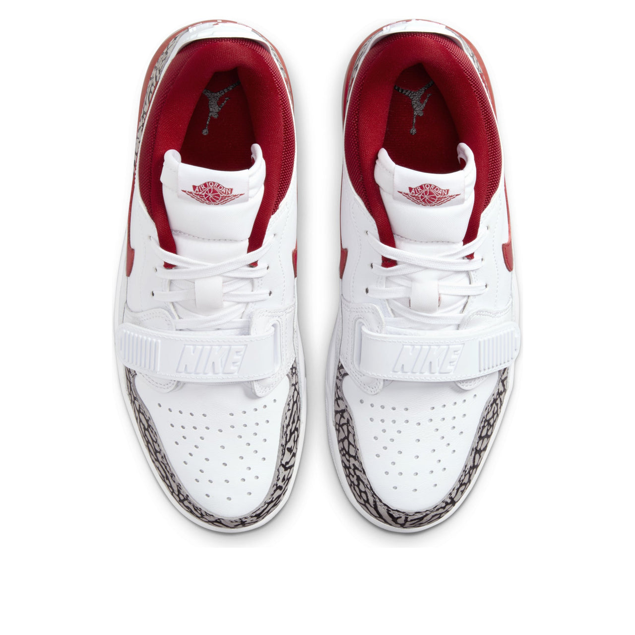 (WMNS) Air Jordan Legacy 312 Low 'White Cement Gym Red' FQ7827-106