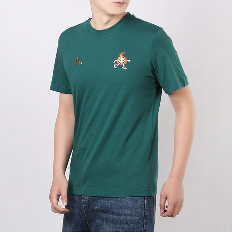 adidas Green 8-bit Embroidered for Men in Mena FN1756