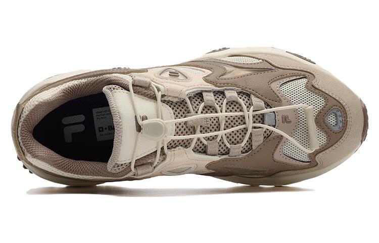 (WMNS) FILA FUSION Sport Sneakers 'Brown White' T12W341601FAC