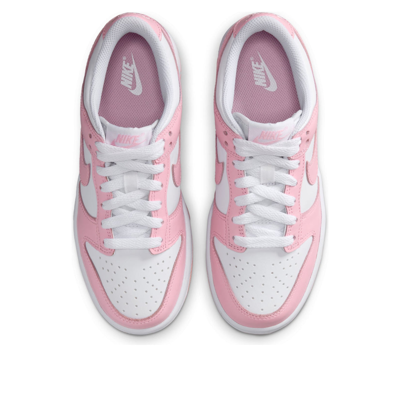 (GS) Nike Dunk Low 'White Medium Soft Pink' FB9109-125