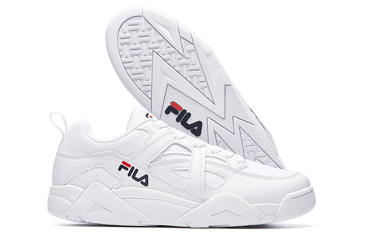 FILA Cage Knit Low Low Tops White F12M021214FWT