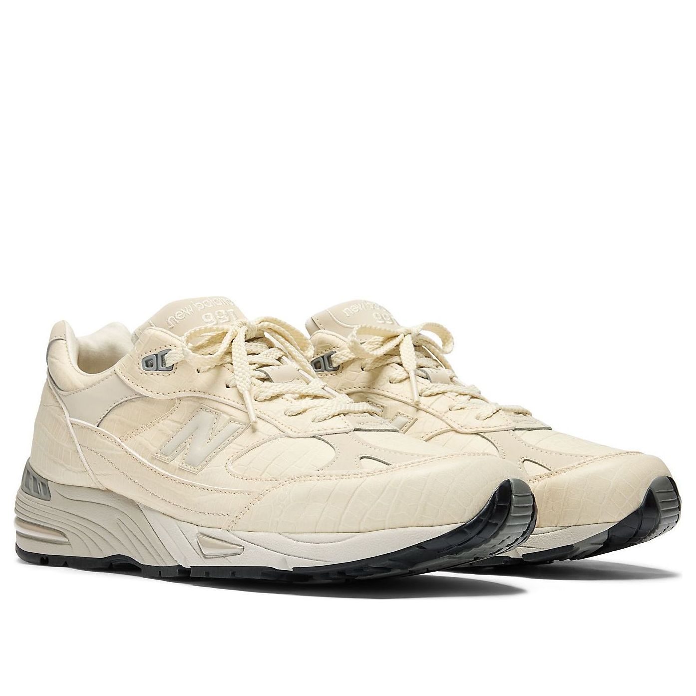 New Balance Made in UK 991v1 'Oyster Gray Pistachio Shell' M991CR1