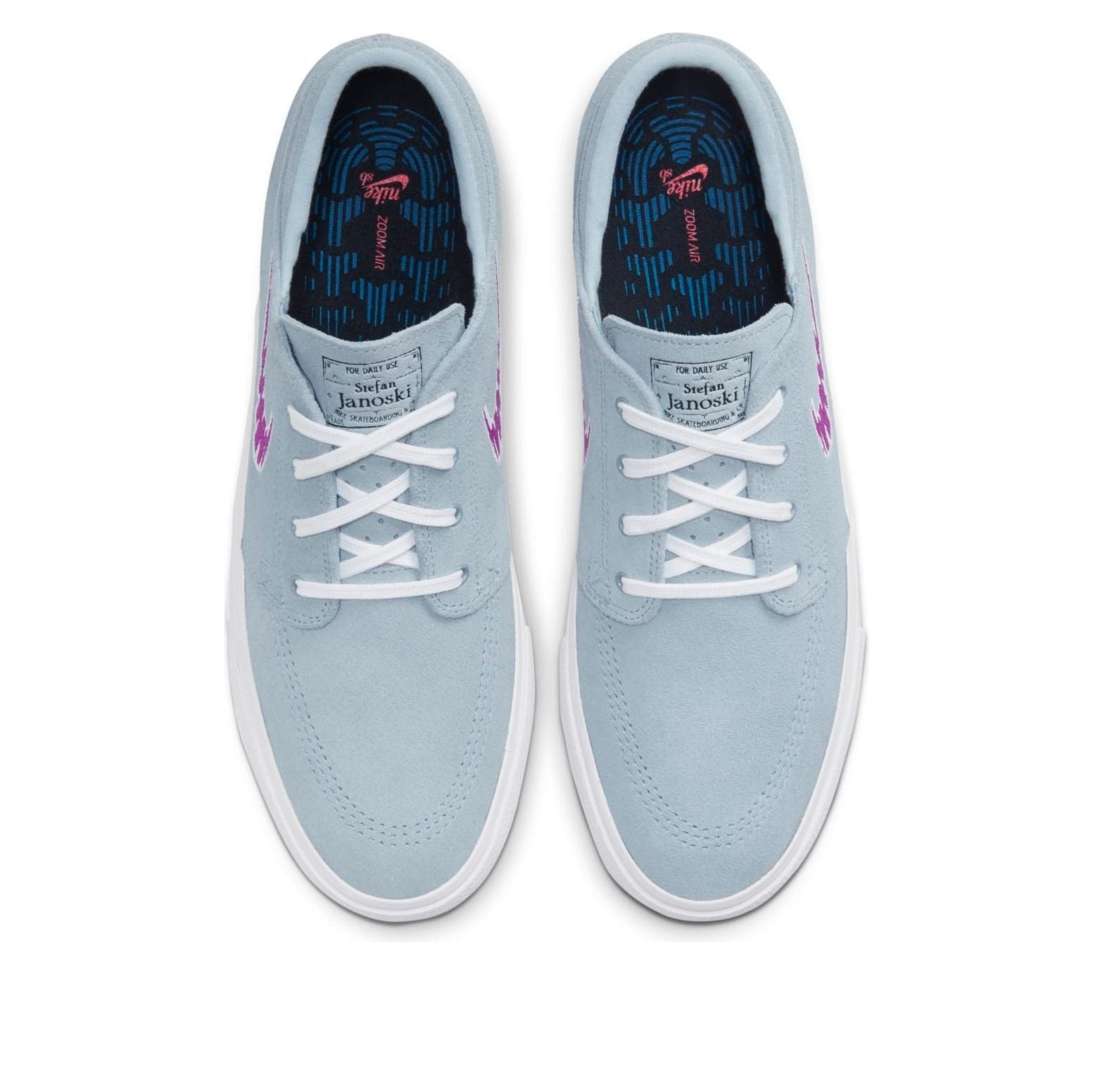 Nike Zoom Stefan Janoski RM SB 'Light Armory Blue Vivid Purple' AQ7475-402