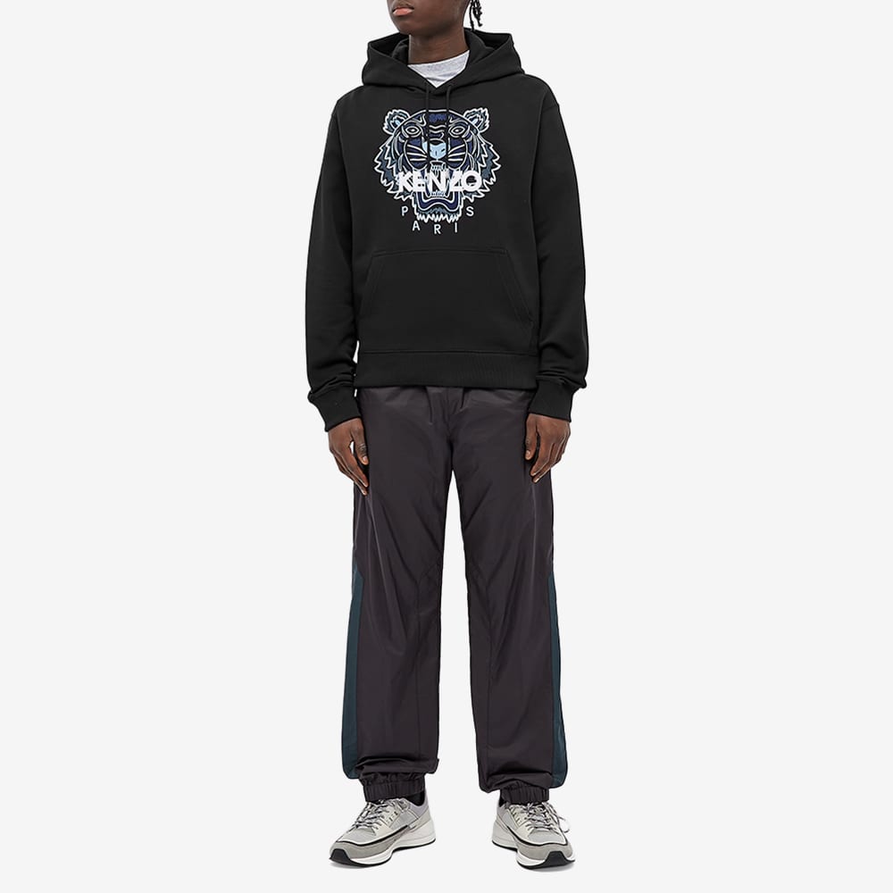 KENZO SS21 Tiger Head Long Sleeve Male Black FB55SW3104XA-99