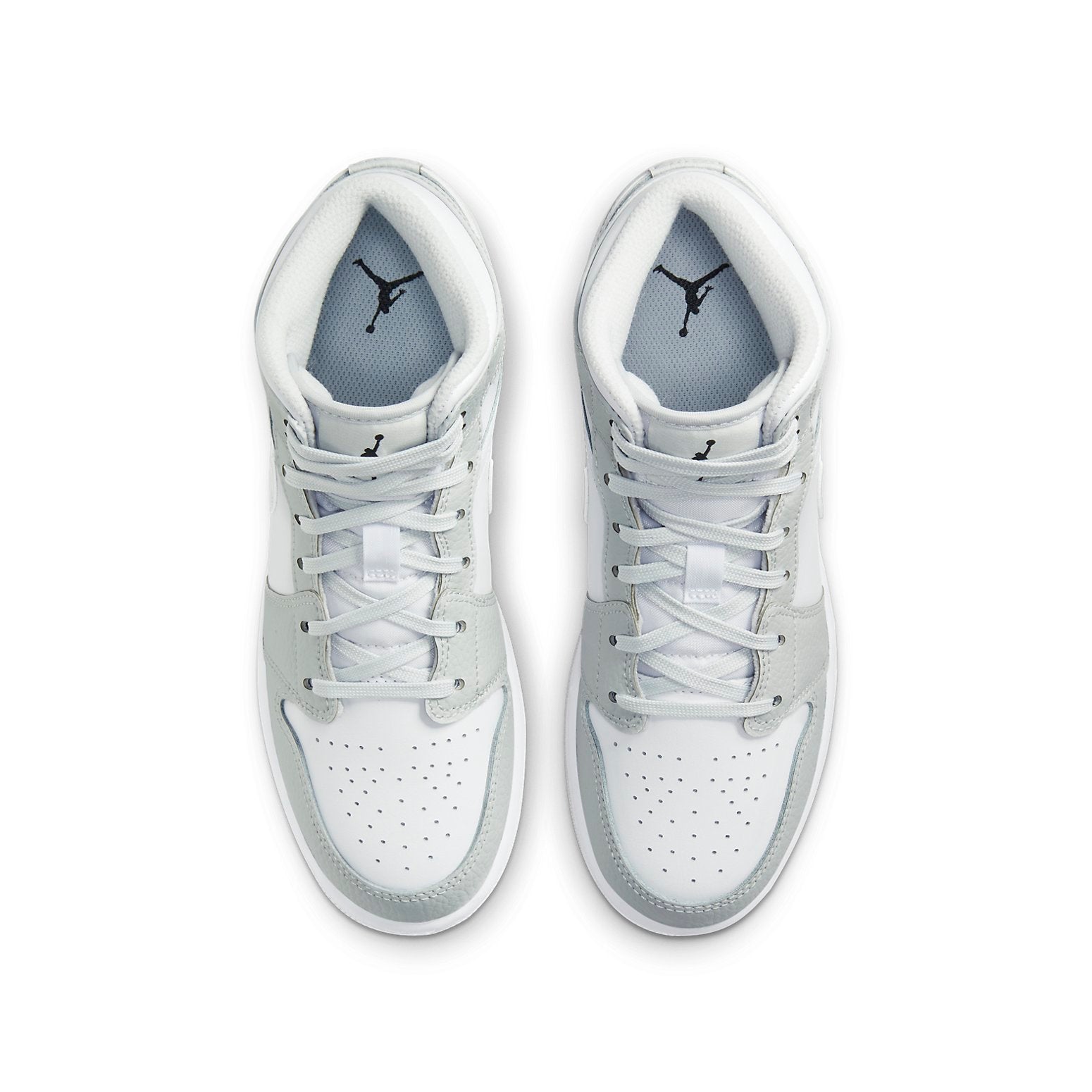(GS) Air Jordan 1 Mid SE 'Swoosh Logo - Grey Camo' DD3235-100