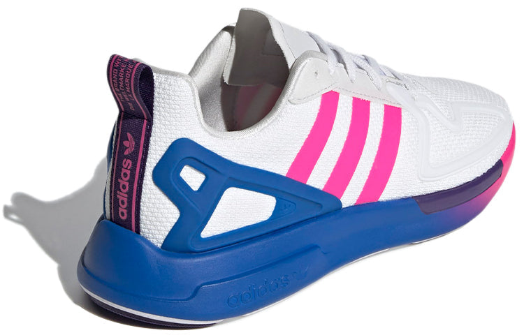 (WMNS) adidas ZX 2K Flux 'Gradient Sole - White Shock Pink' FY0607