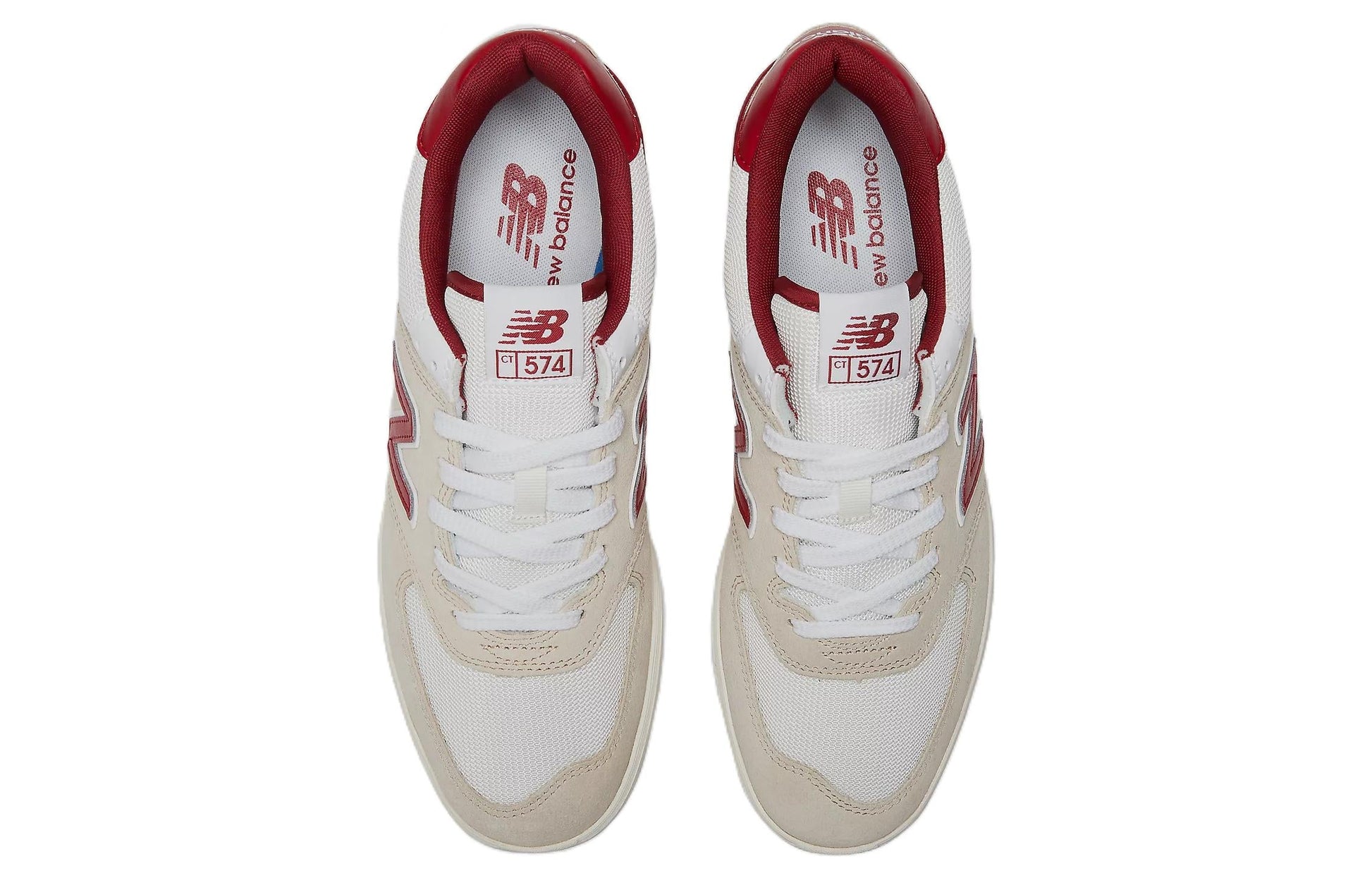 New Balance CT574 'White Cream Red' CT574TBT