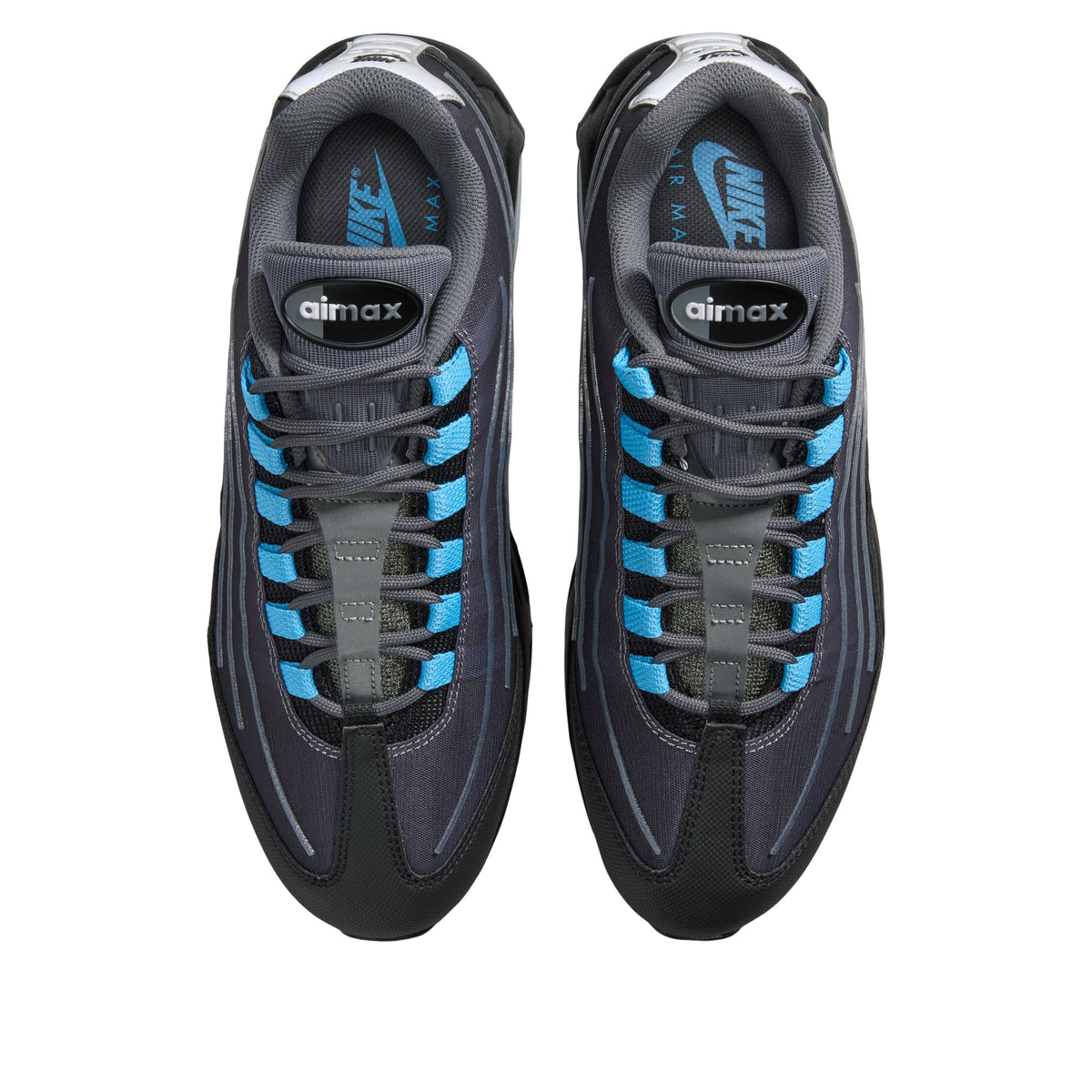 Nike Air Max 95 Big Bubble 'Black Iron Grey University Blue' IH7853-002
