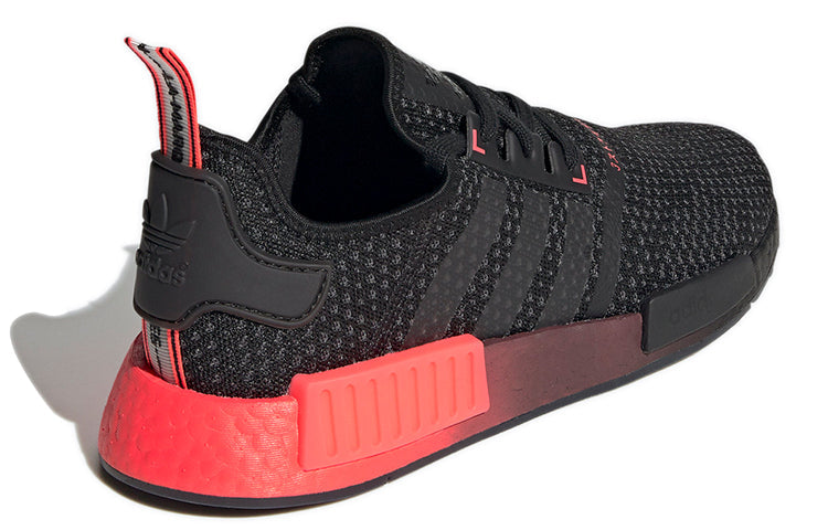adidas NMD_R1 Knit 'Black Signal Pink' FV1738