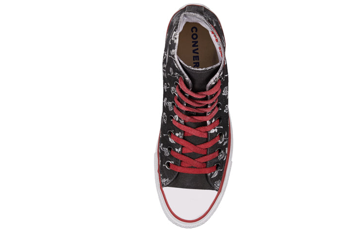 Converse Chuck Taylor All Star Black Flowers High Top 'Black White' 165778C
