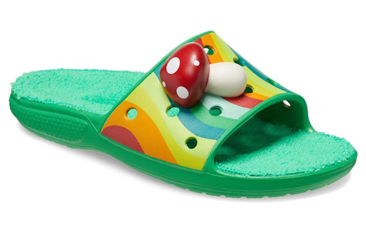 Crocs Classic Slides 'Zen Garden Terry Cloth' 208911-3E8