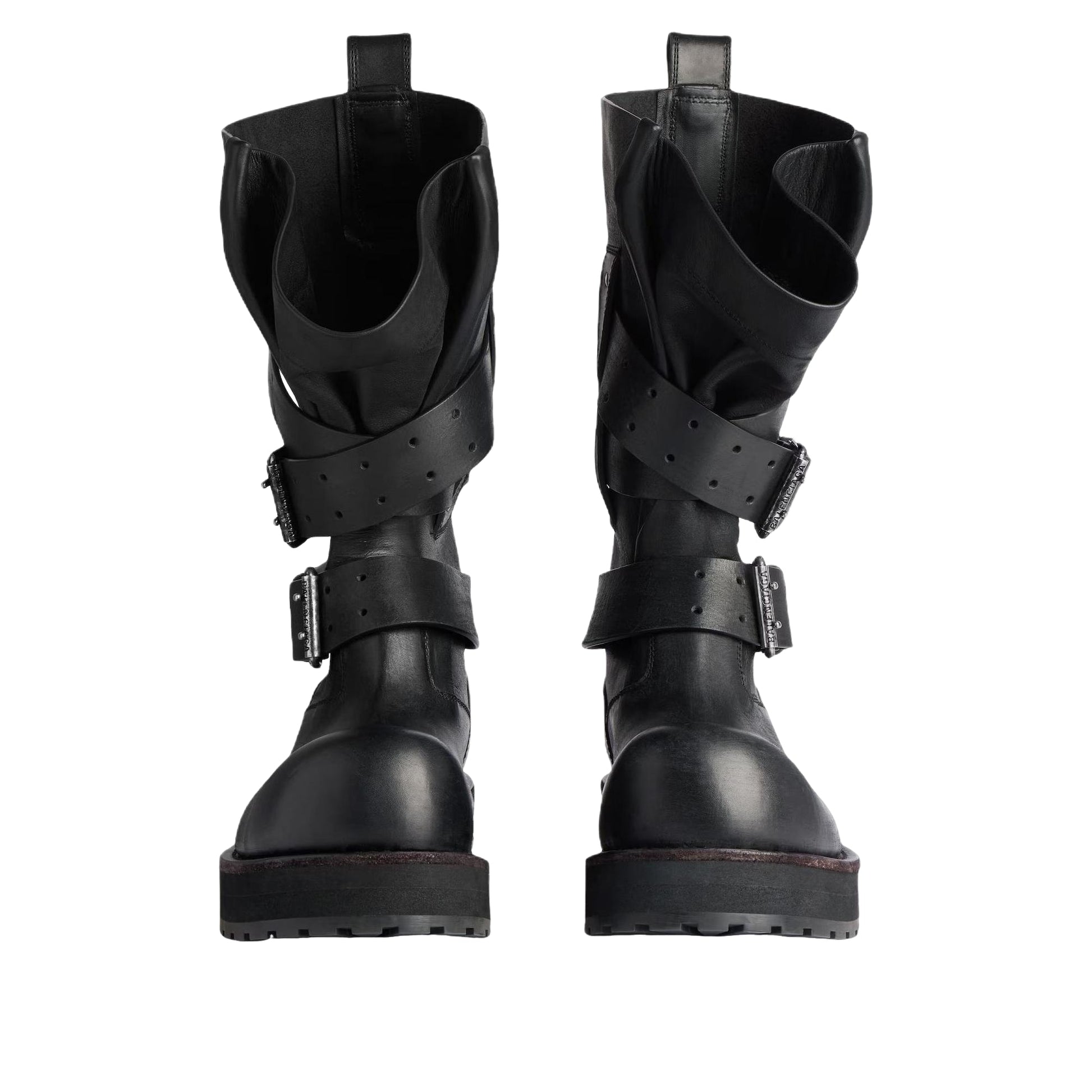 (WMNS) Balenciaga Venom High Boot 'Black' 833594WBEQ11000