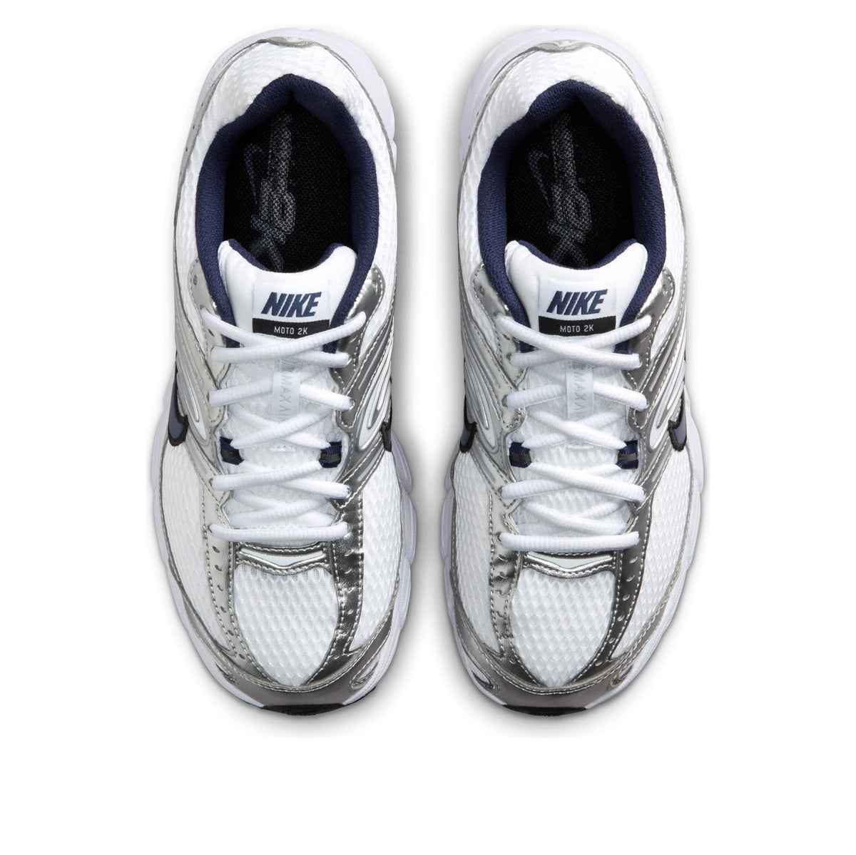 (WMNS) Nike Air Max Moto 2K 'White Navy Metallic Silver' HQ2056-104