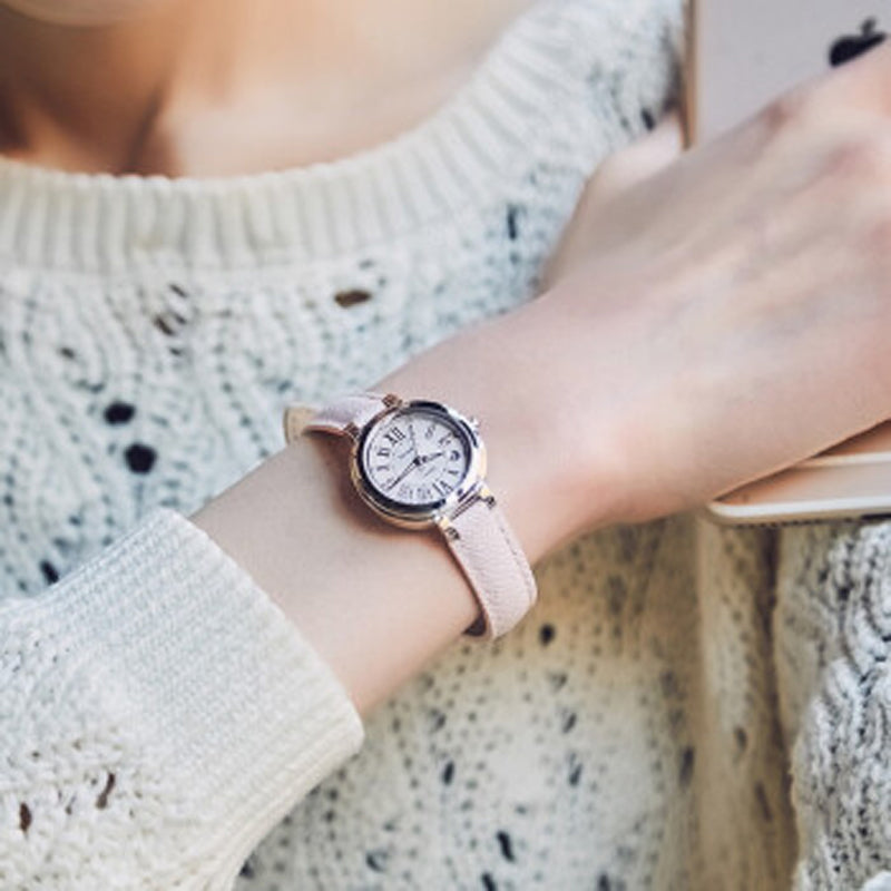 CASIO Female SHEEN Japan / South Korea Fashion Pink Analog SHE-4029L-4A