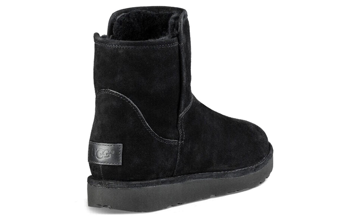 (WMNS) UGG Abree Mini Snow Boots Black 1016548-NERO