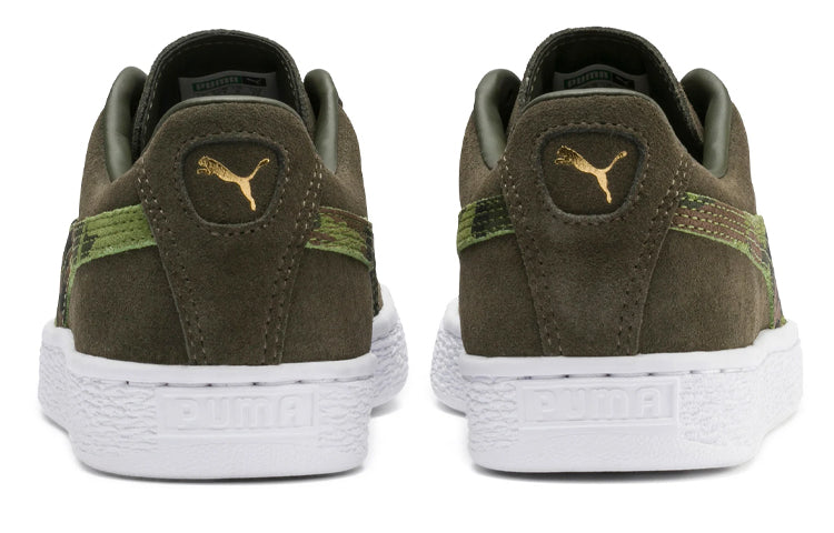 PUMA Suede Casual Shoes Green 370613-01