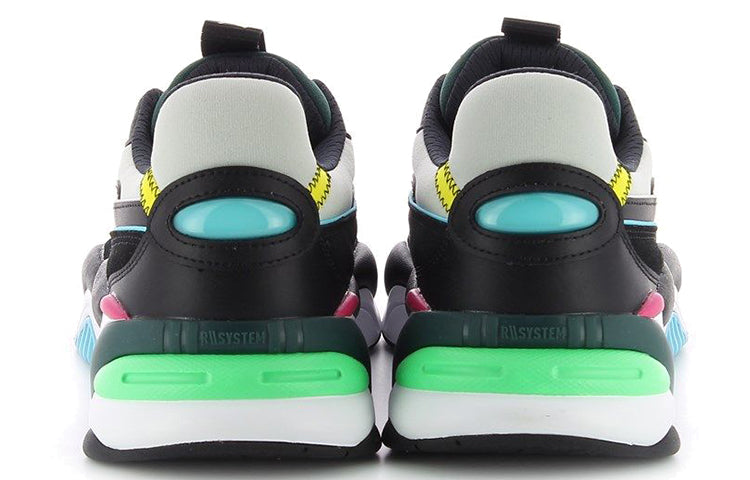 PUMA RS-2K Internet Exploring Running Shoes Unisex Black/Green 373309-15