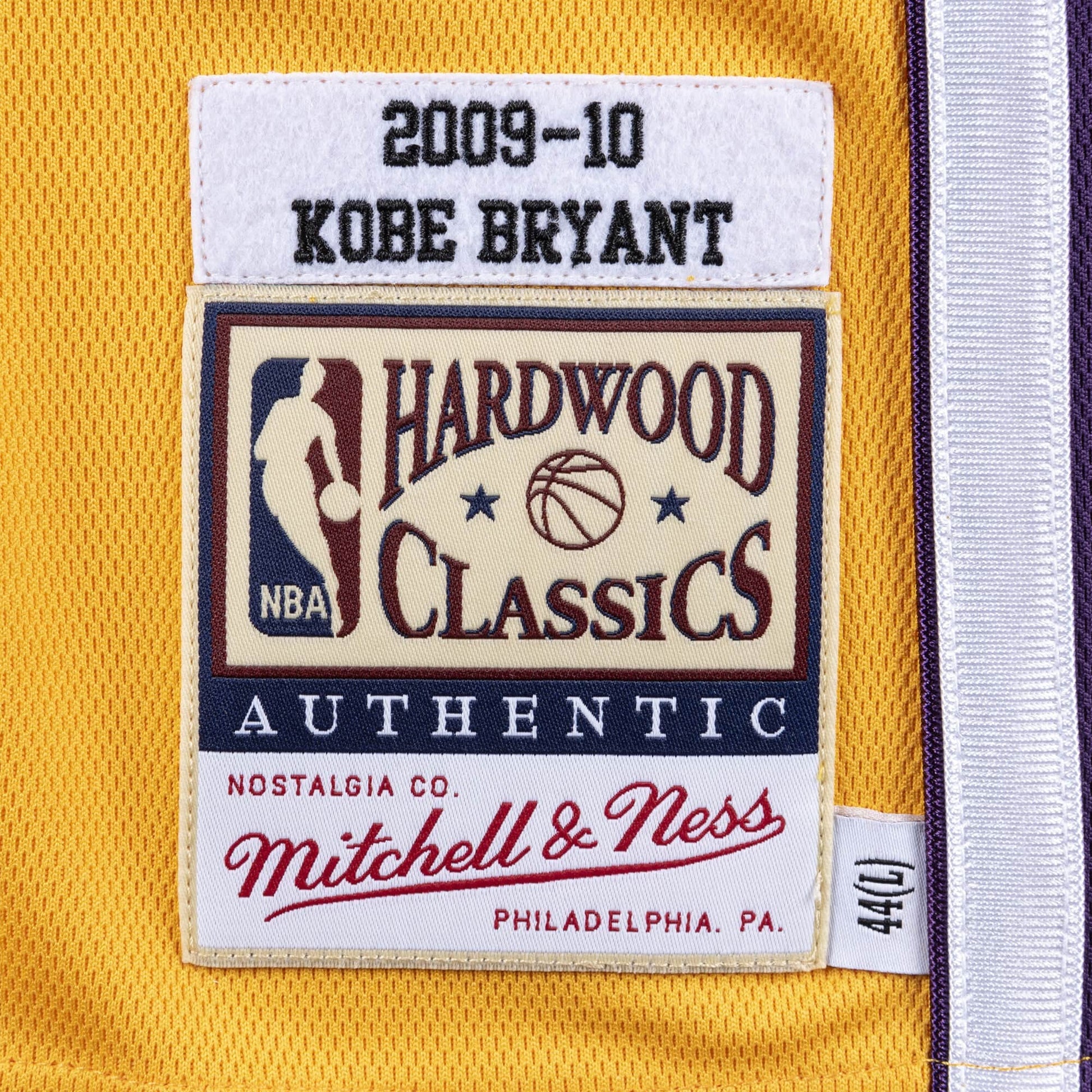 Mitchell & Ness x NBA Los Angeles Lakers 2009-10 Jersey 'Kobe Bryant 24' AJY4GS18450-LALLTGD09KBR