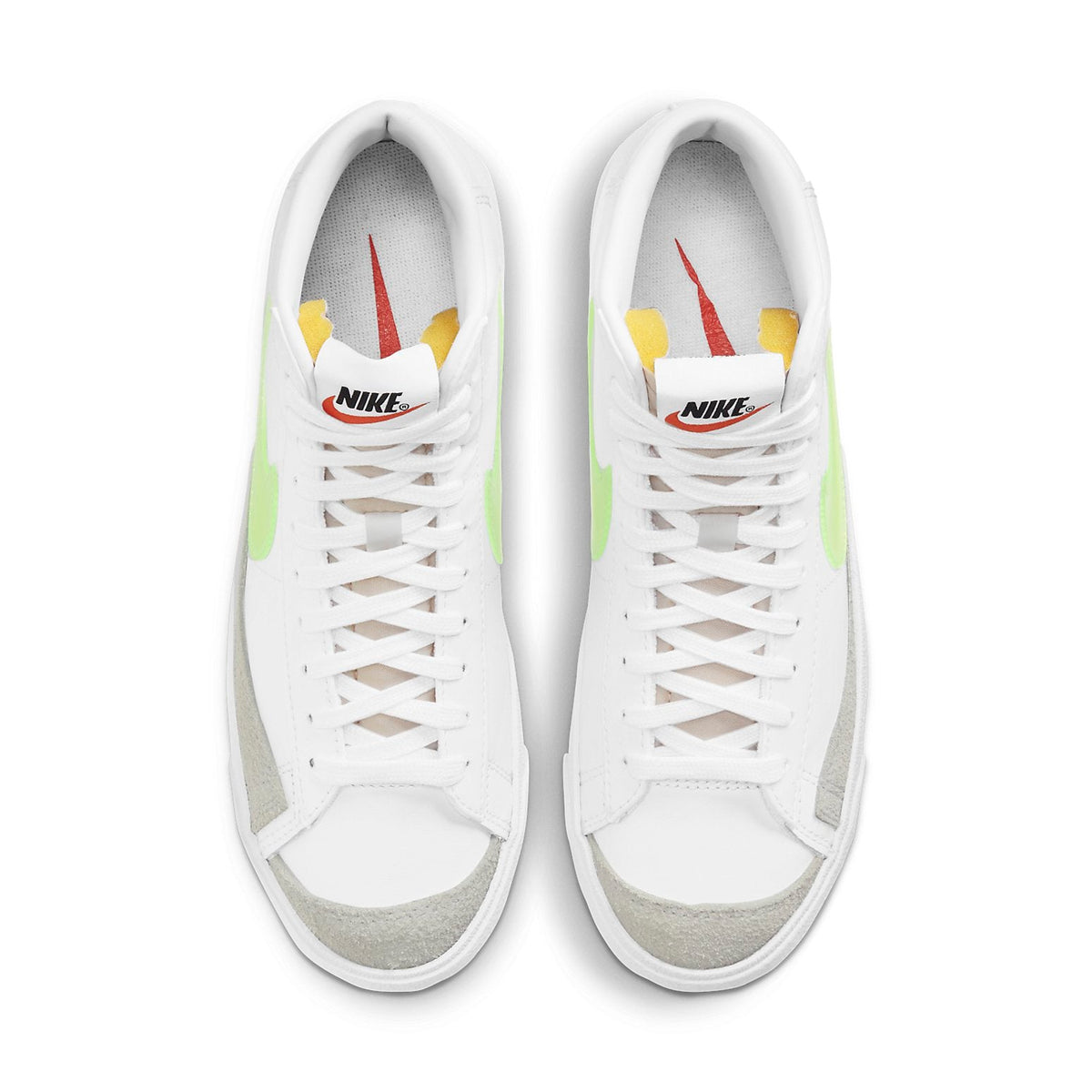 (WMNS) Nike Blazer Mid '77 Essential 'White Volt' DJ3050-100