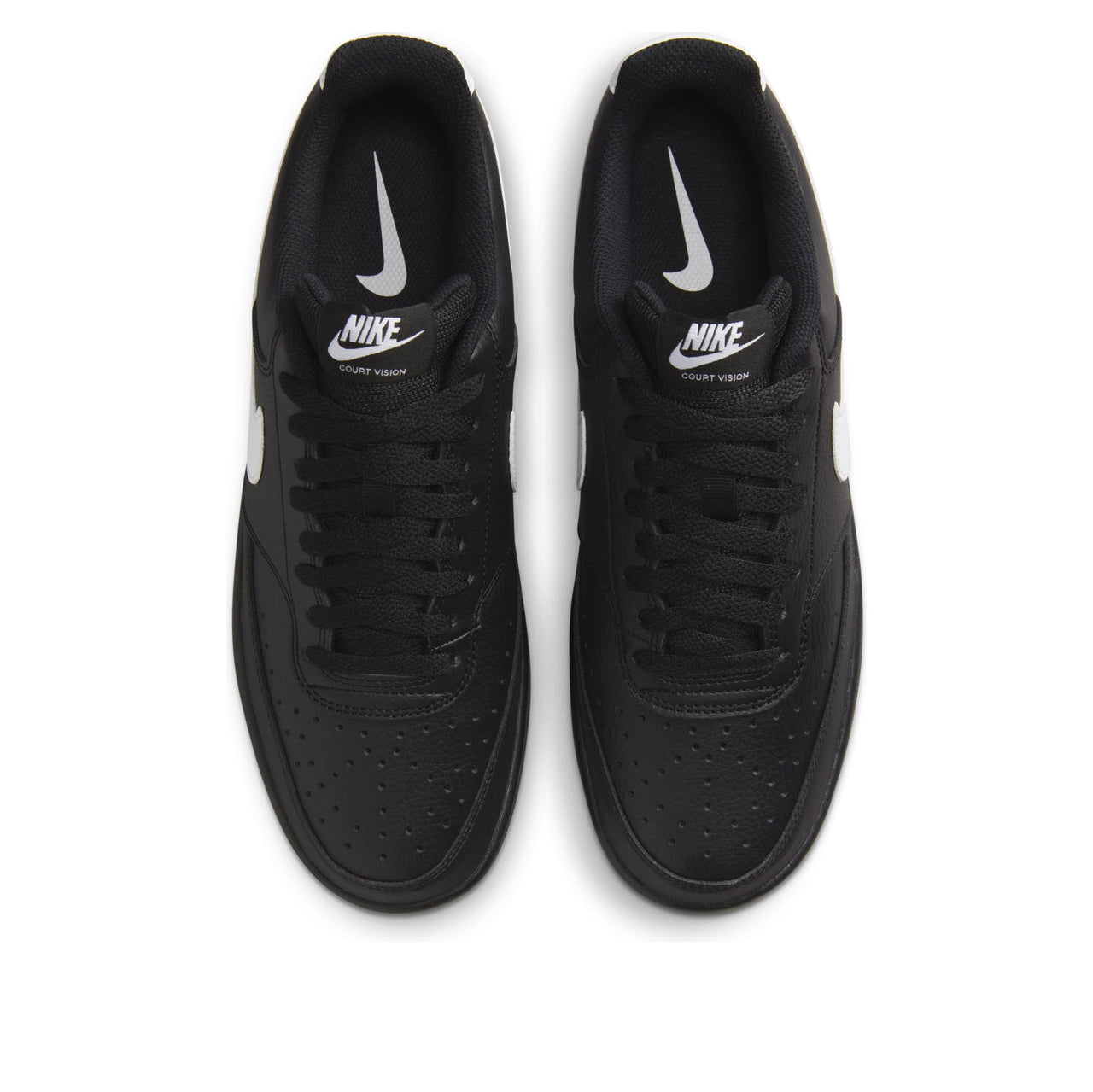 Nike Court Vision Low Shoes 'Black White' FZ0630-010