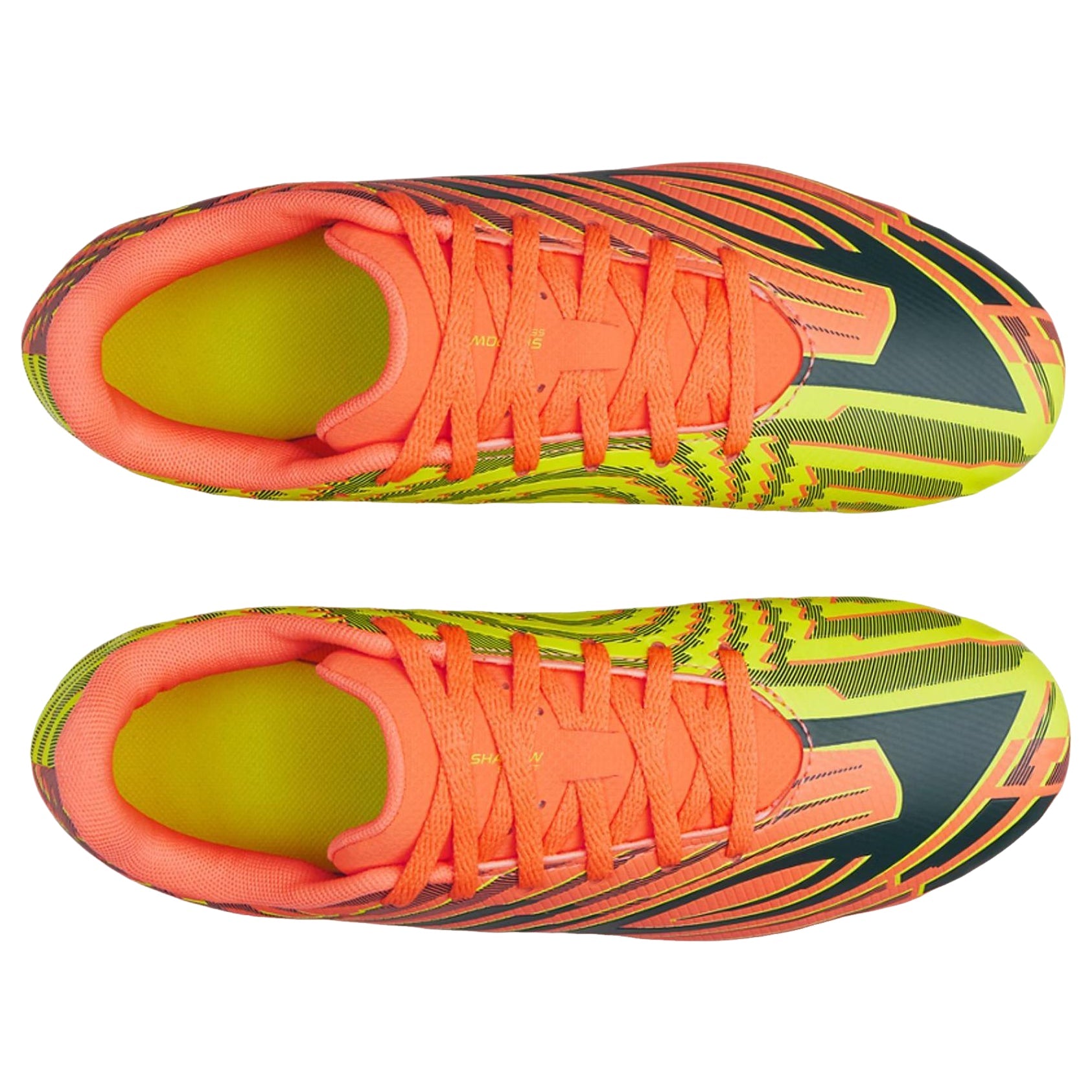 (GS) Under Armour Shadow Select 4 FG Jr. 'Electric Tangerine Arden Green High Vis Yellow' 6006236-824