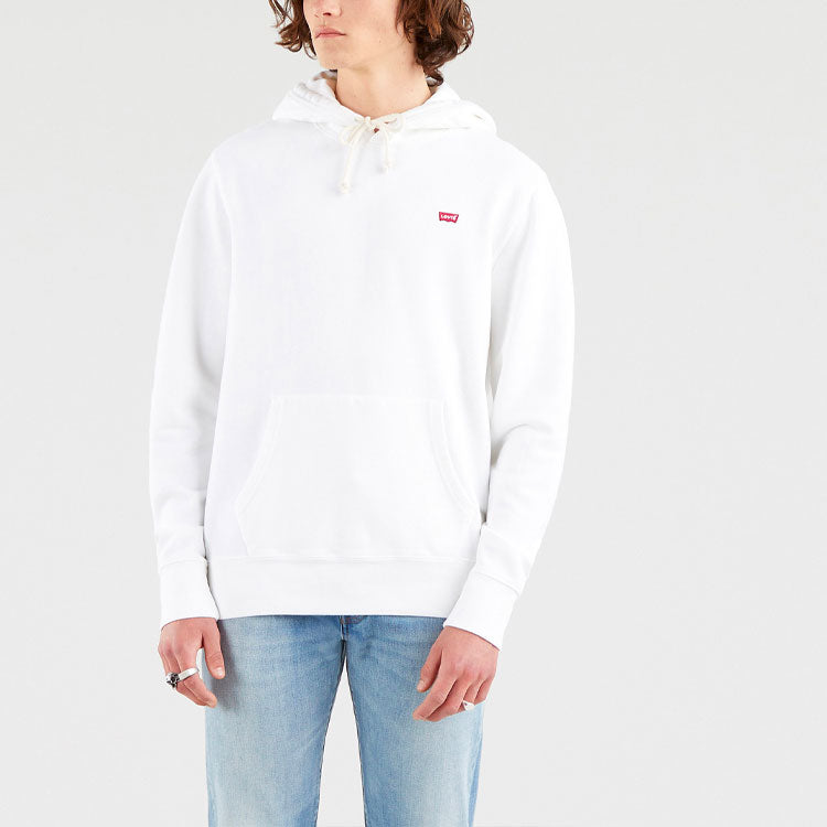 Men's Levis Solid Color Pure Cotton White 34581-0010
